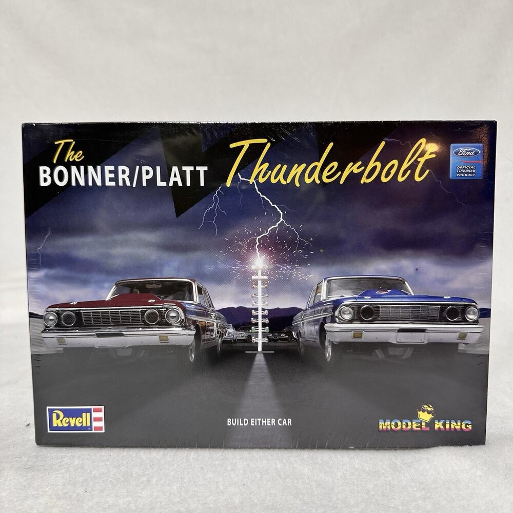 REVELL MODEL KING '64 Ford Bonner/Platt Thunderbolt 1:25 Model Kit c2007 SEALED